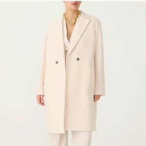 NWOT J. Crew New Daphne Topcoat in Italian Boiled Wool Size 12
